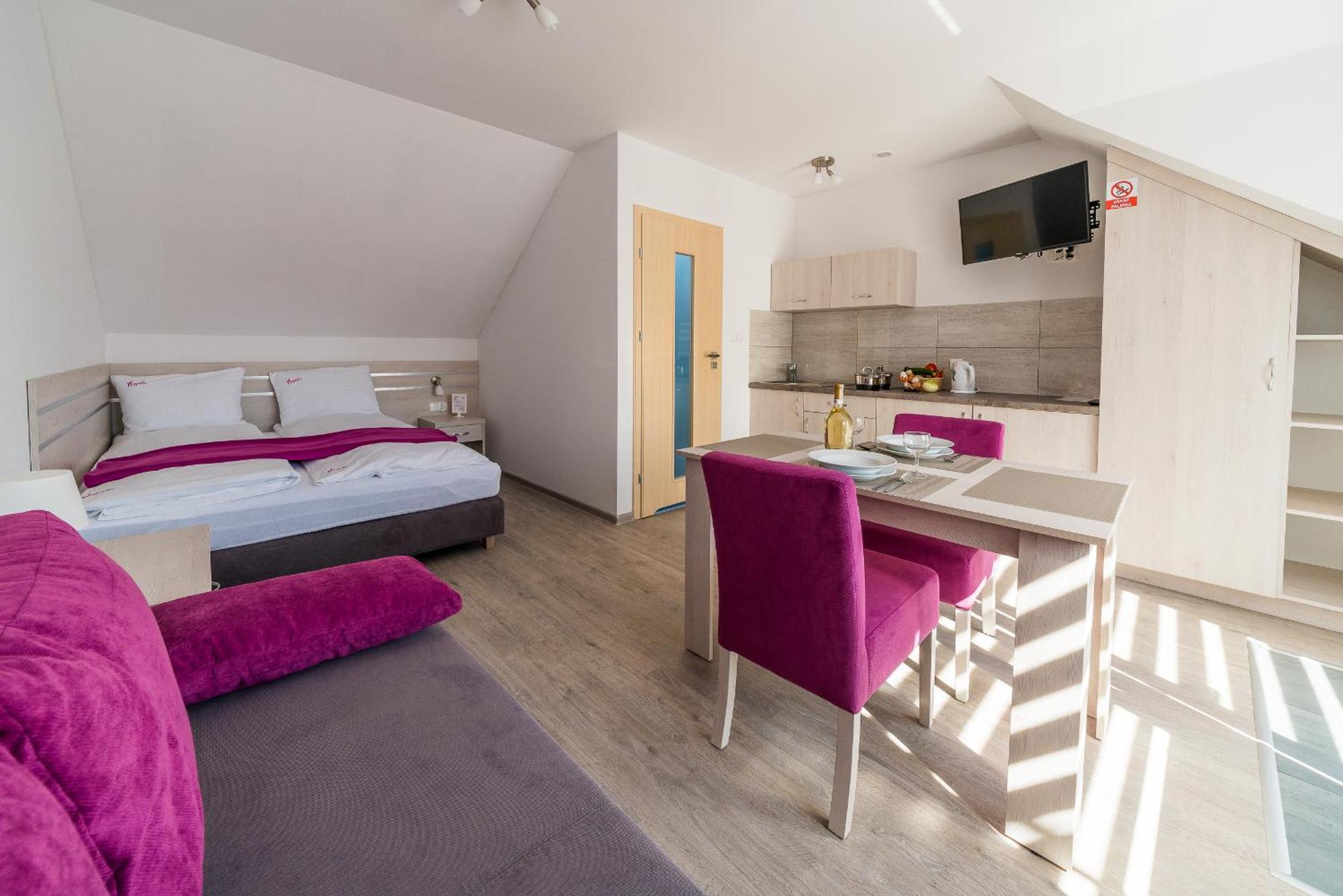 Magnolia Pokoje I Apartamenty デンプキ エクステリア 写真